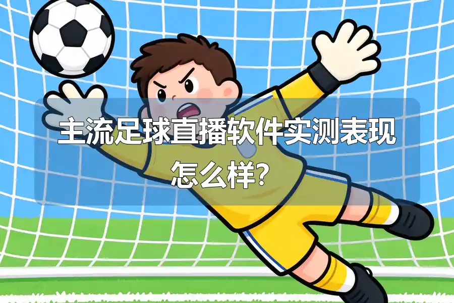 主流足球直播软件实测表现怎么样?